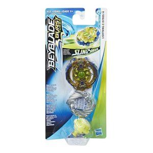 New BEYBLADE Burst Turbo Slingshock Single Top Lightning -X Istros I4 Battle Toy